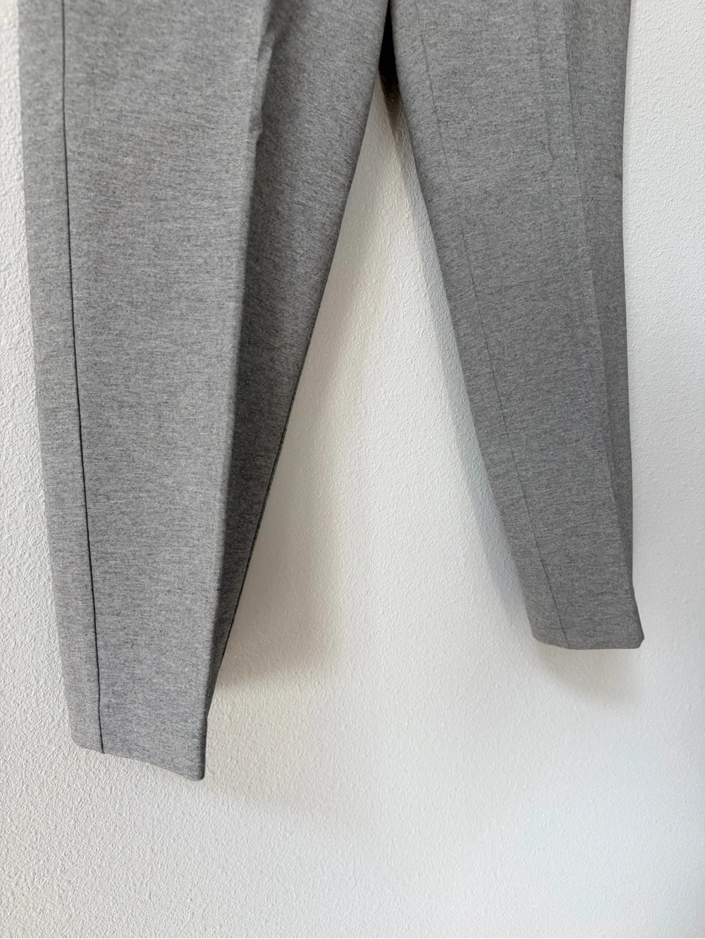 J. Jill Ponte Slim Leg Trousers Gray Pull On Stretch Pants XL NWT